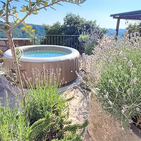 Amazing Casa Fermeglia With Private Jacuzzie And Perfect Panoramic View アパート Roč