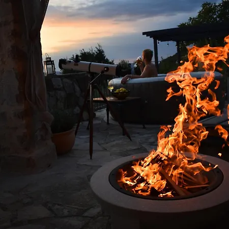 Amazing Casa Fermeglia With Private Jacuzzie And Perfect Panoramic View דירה Roč