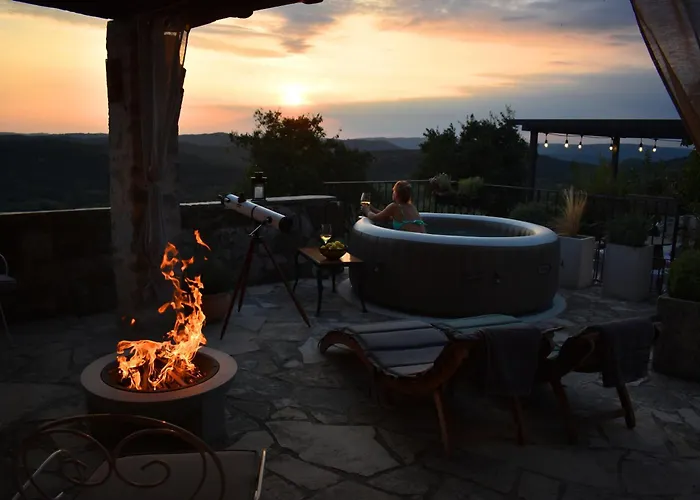 Amazing Casa Fermeglia With Private Jacuzzie And Perfect Panoramic View Roč